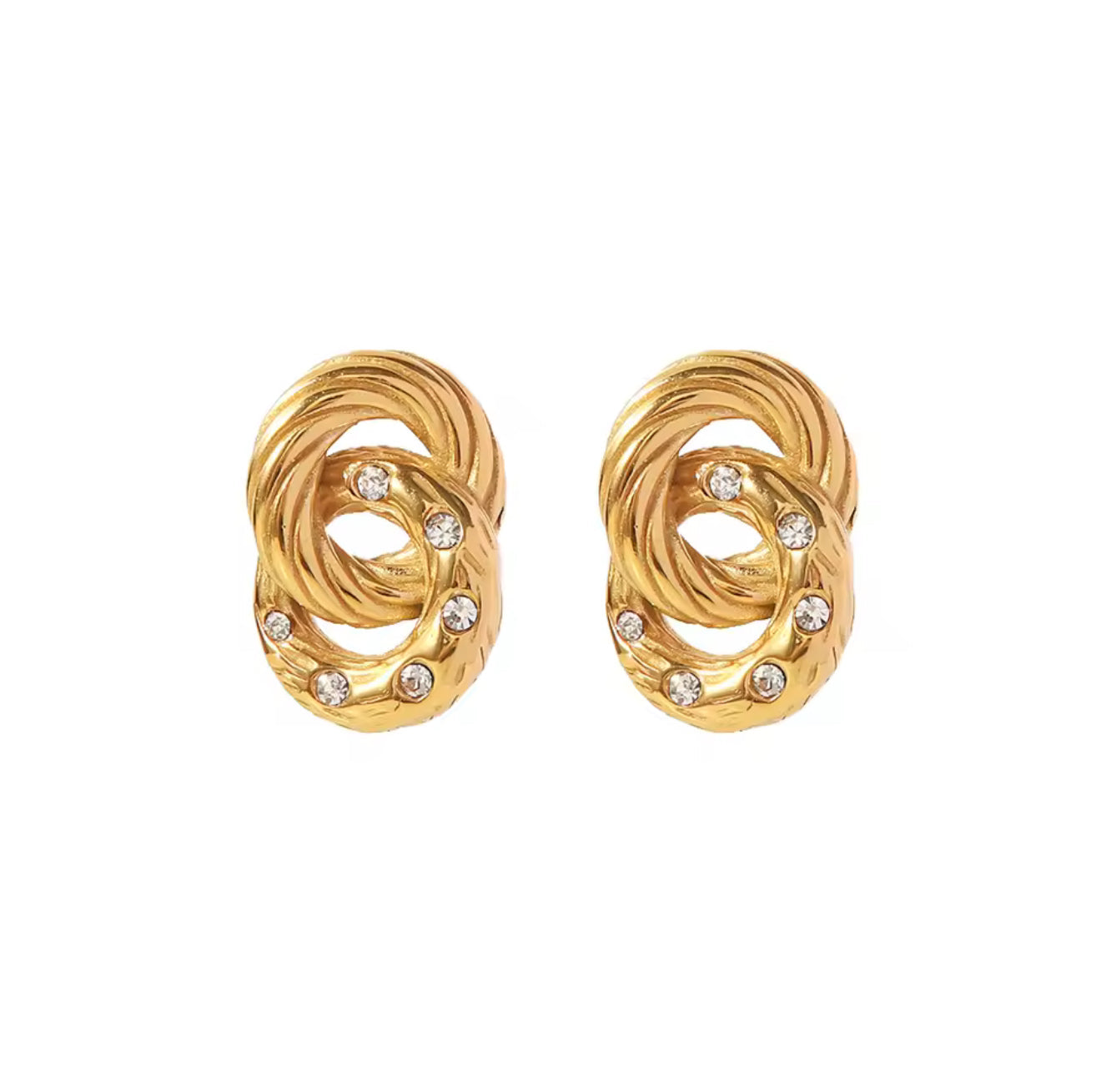 Aretes - PREMIUM | ✨Chapado en oro PVD 18K | 💦 Waterproof