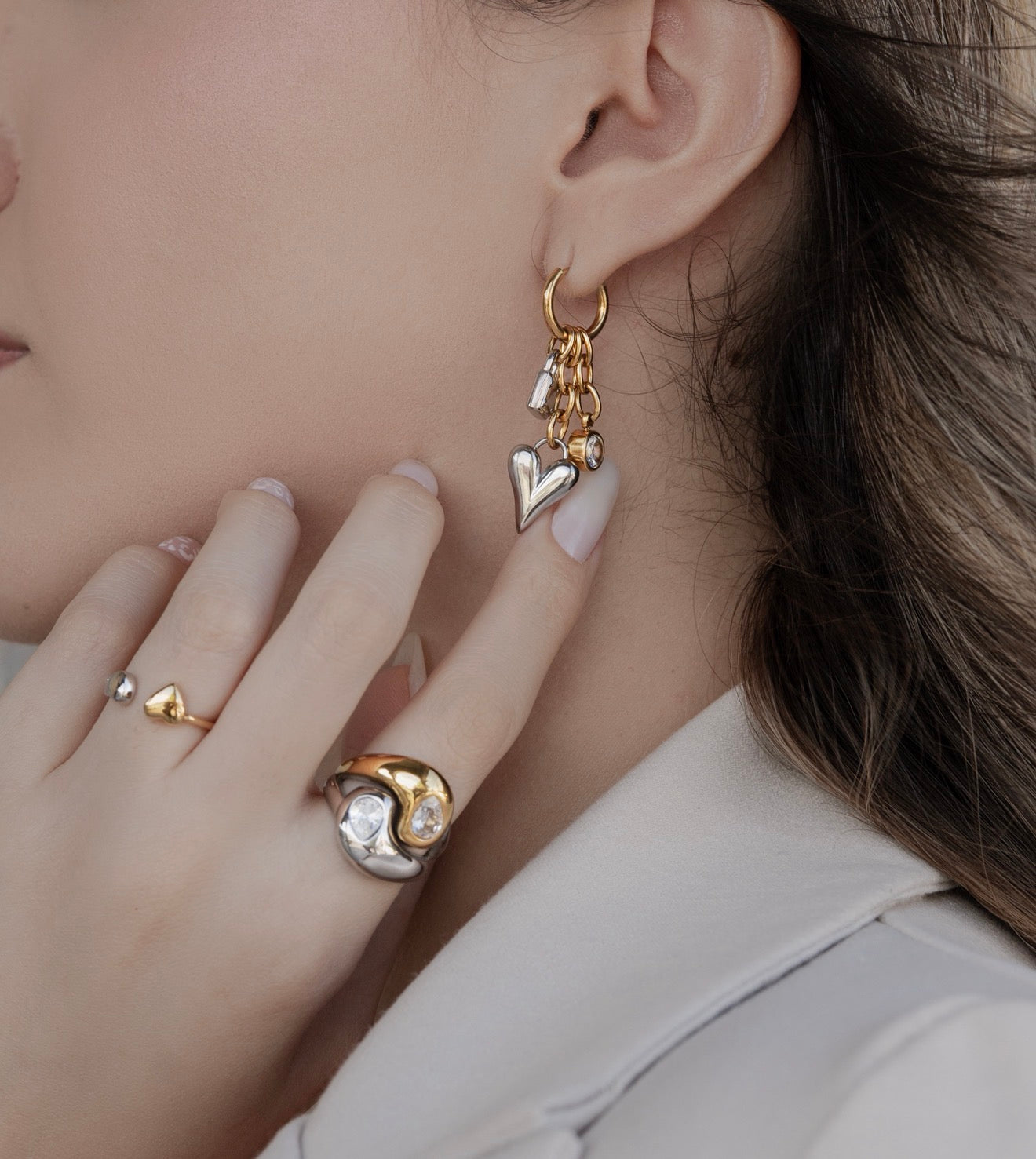 Anillo - PREMIUM | ✨Chapado en oro PVD 18K | 💦 Waterproof