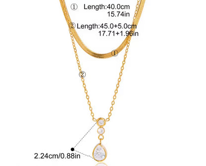 Collar - PREMIUM | ✨Chapado en PVD | 💦 Waterproof