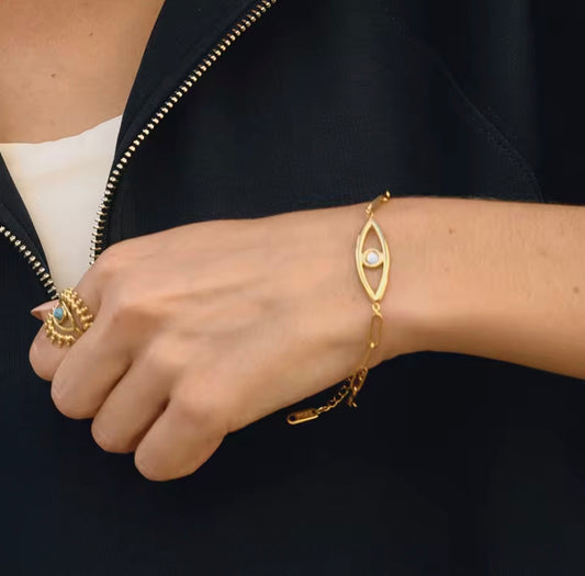 Pulsera - PREMIUM | ✨Chapado en oro PVD 18K | 💦 Waterproof