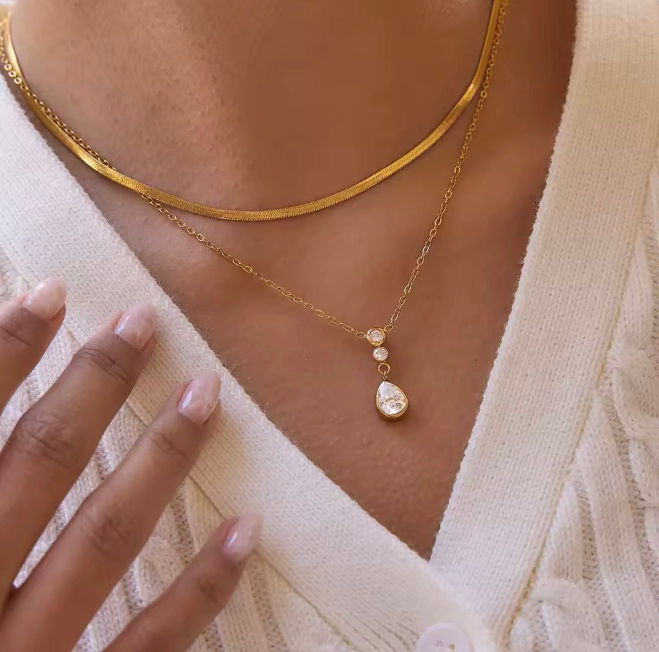 Collar - PREMIUM | ✨Chapado en PVD | 💦 Waterproof