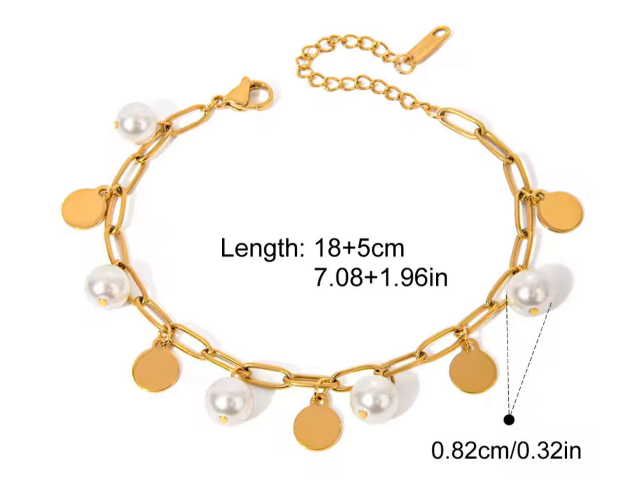 Pulsera - PREMIUM | ✨Chapado en oro PVD 18K | 💦 Waterproof