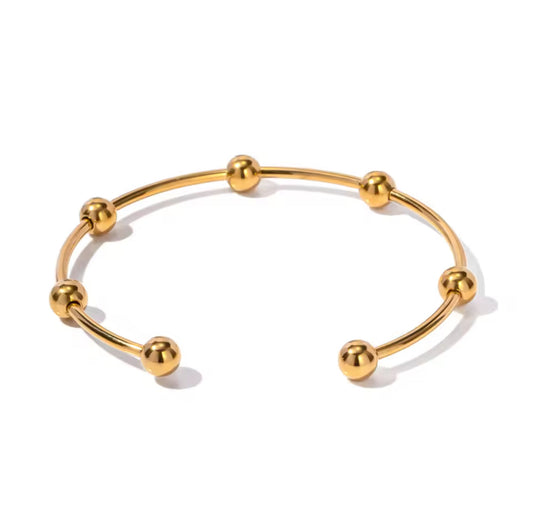 Brazalete - PREMIUM | ✨Chapado en oro PVD 18K | 💦 Waterproof