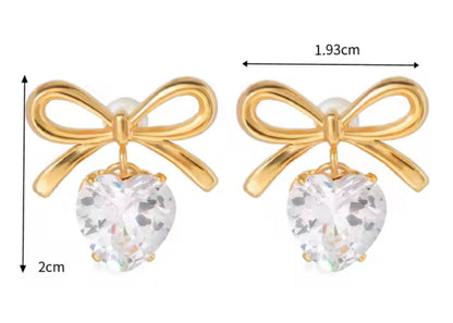 Aretes - PREMIUM | ✨Chapado en oro PVD 18K | 💦 Waterproof