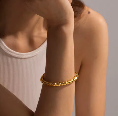 Brazalete - PREMIUM | ✨Chapado en oro PVD 18K | 💦 Waterproof