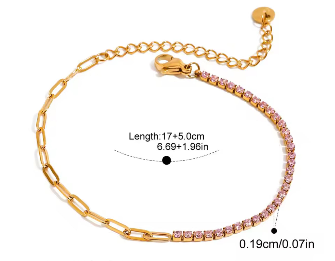 Pulsera - PREMIUM | ✨Chapado en oro PVD 18K | 💦 Waterproof