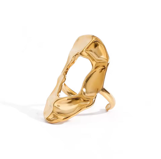 Anillo - PREMIUM | ✨Chapado en oro PVD 18K | 💦 Waterproof