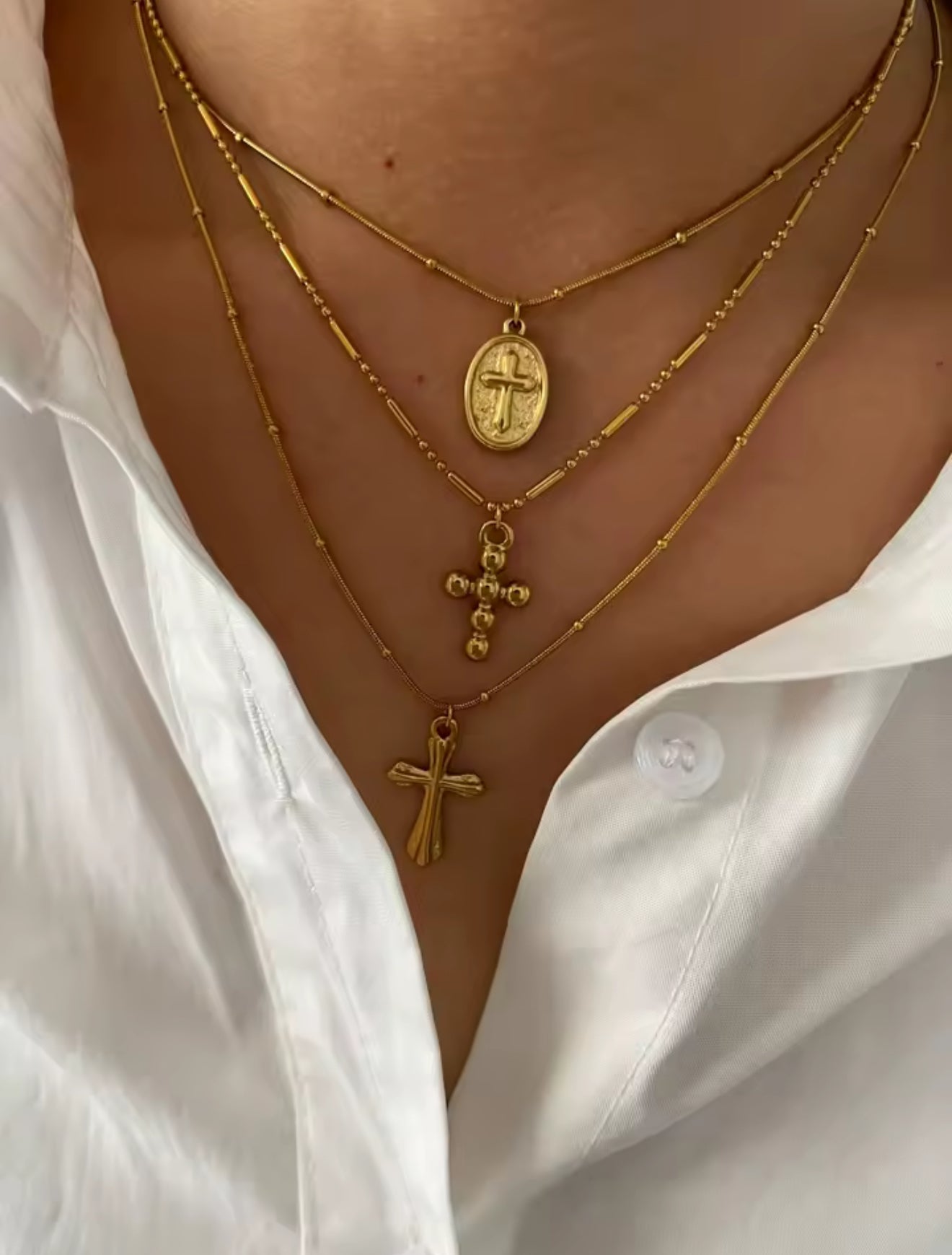 Collar - PREMIUM | ✨Chapado en PVD | 💦 Waterproof