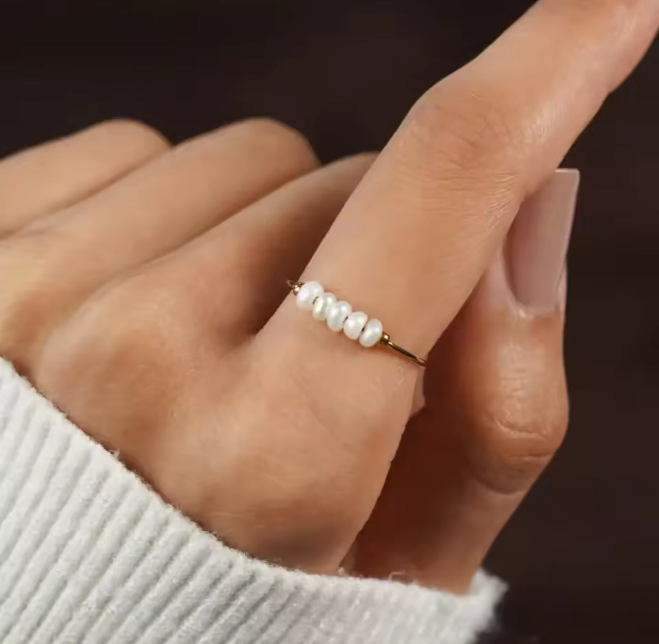 Anillo - PREMIUM | ✨Chapado en oro PVD 18K | 💦 Waterproof