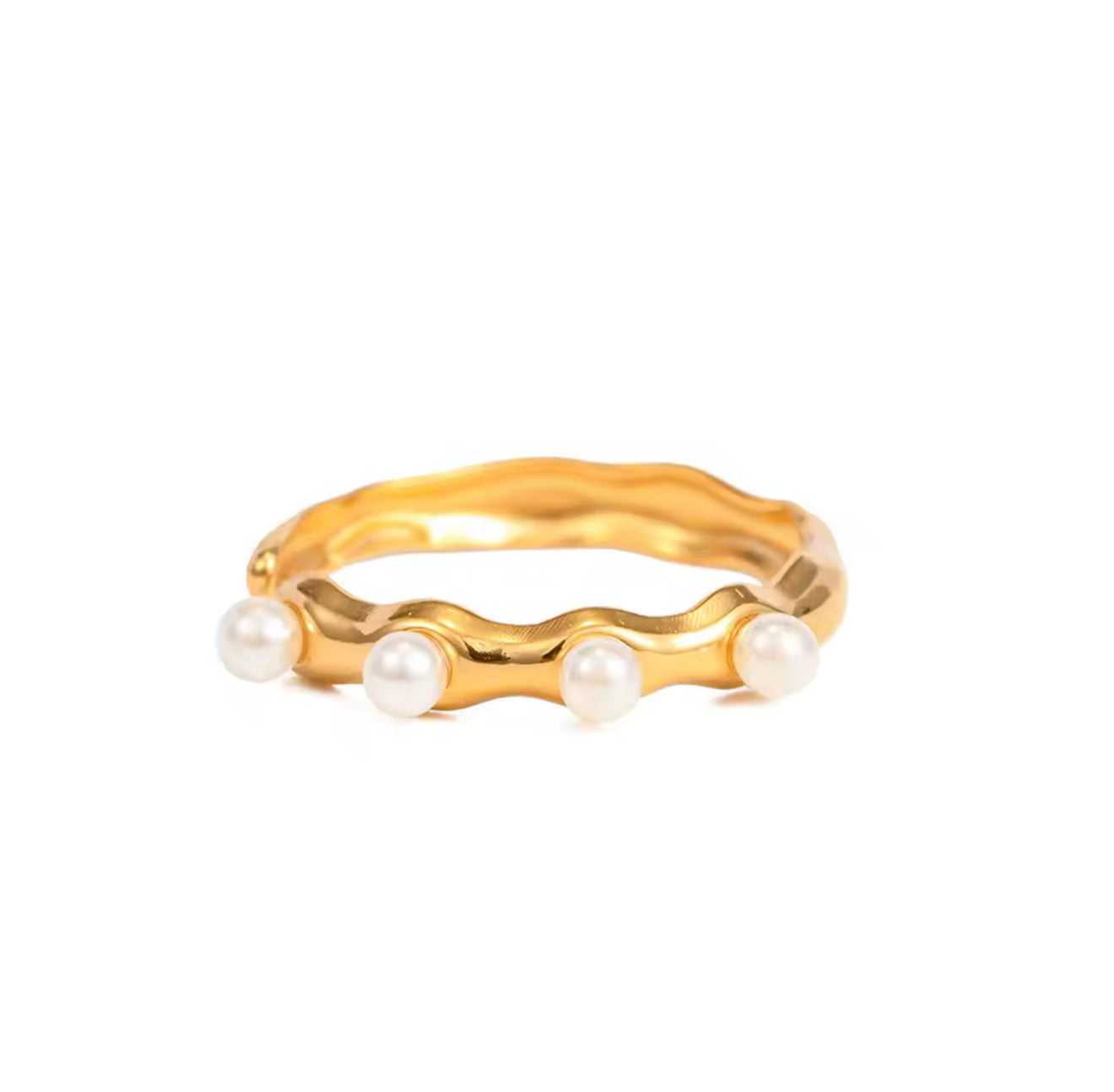 Anillo - PREMIUM | ✨Chapado en oro PVD 18K | 💦 Waterproof