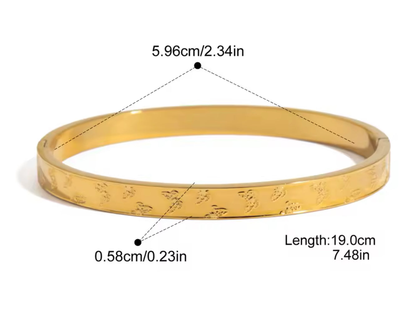 Brazalete - PREMIUM | ✨Chapado en oro PVD 18K | 💦 Waterproof