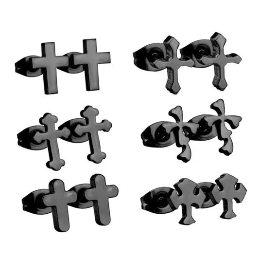 Set de aretes - TOP | 🛡️Acero inoxidable