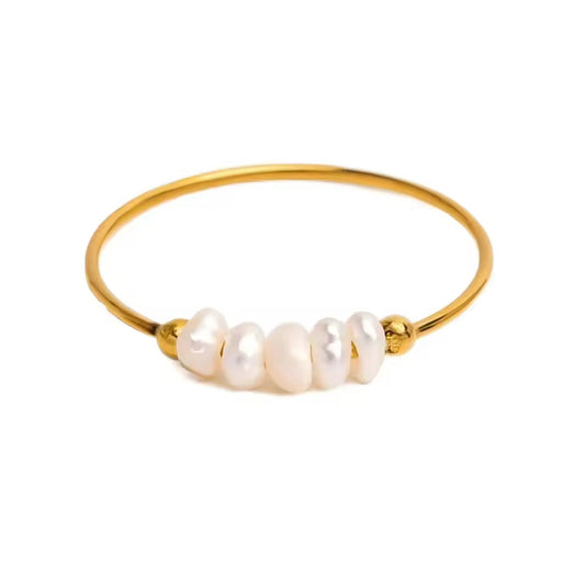 Anillo - PREMIUM | ✨Chapado en oro PVD 18K | 💦 Waterproof