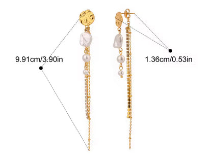 Aretes - PREMIUM | ✨Chapado en oro PVD 18K | 💦 Waterproof
