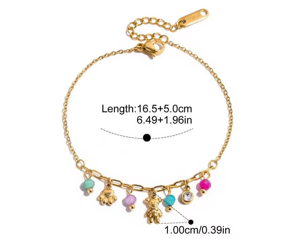Pulsera - PREMIUM | ✨Chapado en oro PVD 18K | 💦 Waterproof