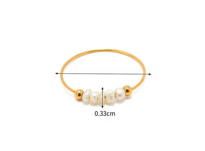 Anillo - PREMIUM | ✨Chapado en oro PVD 18K | 💦 Waterproof