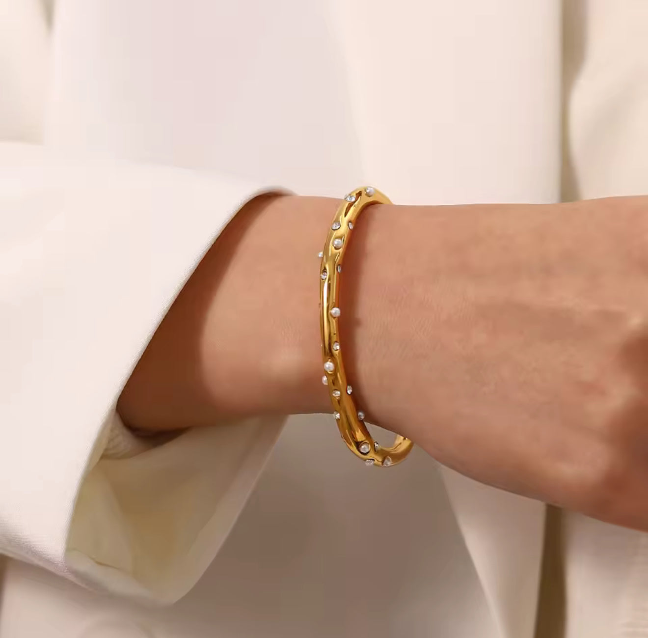 Brazalete - PREMIUM | ✨Chapado en oro PVD 18K | 💦 Waterproof