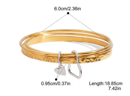 Pulseras - PREMIUM | ✨Chapado en oro PVD 18K | 💦 Waterproof