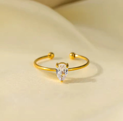 Anillo - PREMIUM | ✨Chapado en oro PVD 18K | 💦 Waterproof