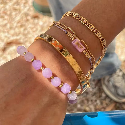 Brazalete - PREMIUM | ✨Chapado en oro PVD 18K | 💦 Waterproof