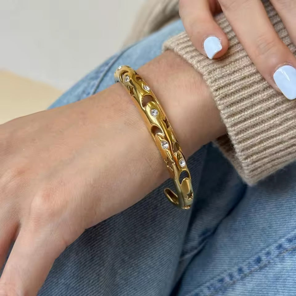Brazalete - PREMIUM | ✨Chapado en oro PVD 18K | 💦 Waterproof