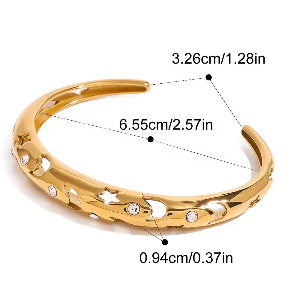 Brazalete - PREMIUM | ✨Chapado en oro PVD 18K | 💦 Waterproof