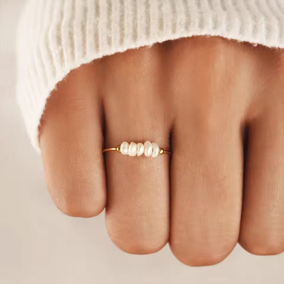 Anillo - PREMIUM | ✨Chapado en oro PVD 18K | 💦 Waterproof