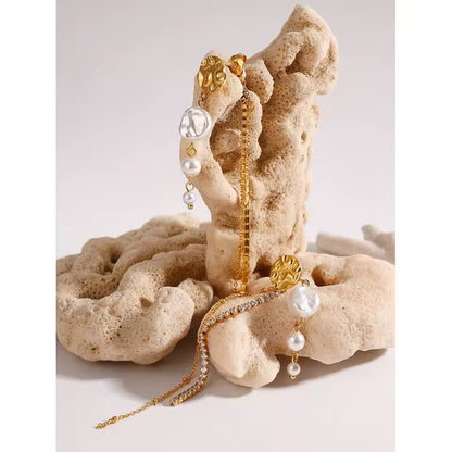 Aretes - PREMIUM | ✨Chapado en oro PVD 18K | 💦 Waterproof