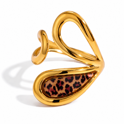 Anillo - PREMIUM | ✨Chapado en oro PVD 18K | 💦 Waterproof
