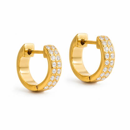 Aretes - PREMIUM | ✨Chapado en oro PVD 18K | 💦 Waterproof